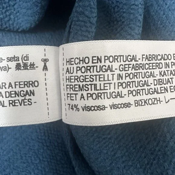 Massimo Dutti Dress Womens US 6/8 Green Silk Blend Long Shirt Limited Ed… - Picture 5 of 11